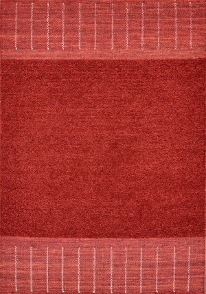 City Streets Red Rug