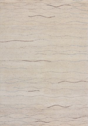 Ocean Waves Cream Rug
