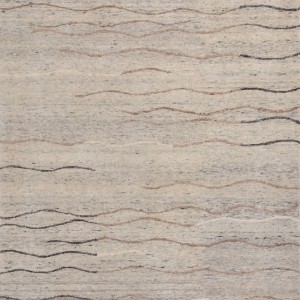 Ocean Waves Light Grey Rug