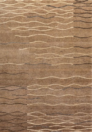 Ocean Waves Sand Rug