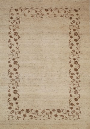 Eternity Border Ivory Sand Rug