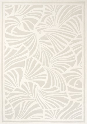 Japanese Fans Grey Rug