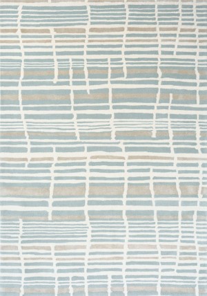 Tortoiseshell Stripe Jade Rug