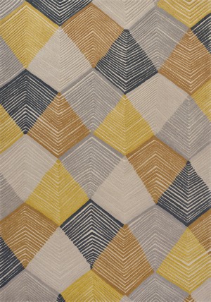 Rhythm Saffron Rug