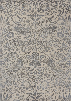 Strawberry Thief Ink Rug