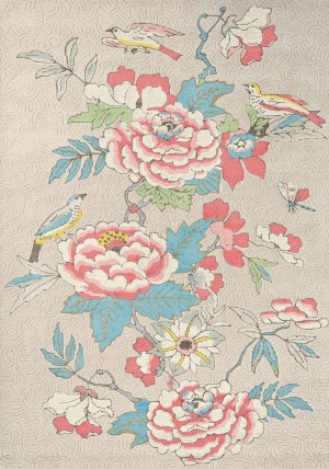 Paeonia Coral Rug
