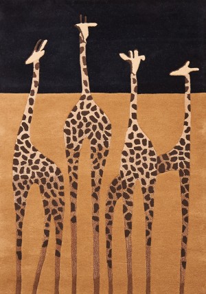 Kalahari Giraffe Rug
