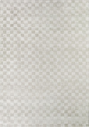 Damier Platinum Rug
