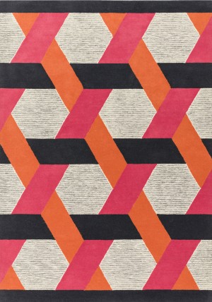 Camden Geo Orange Rug