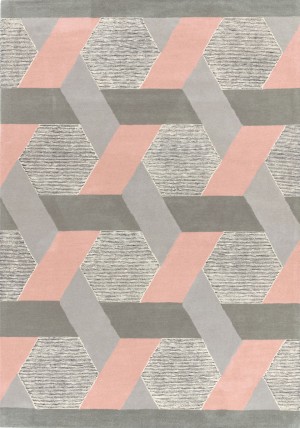Camden Geo Pink Rug