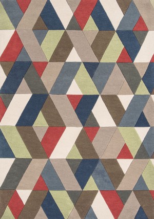 Funk Chevron Multi Rug
