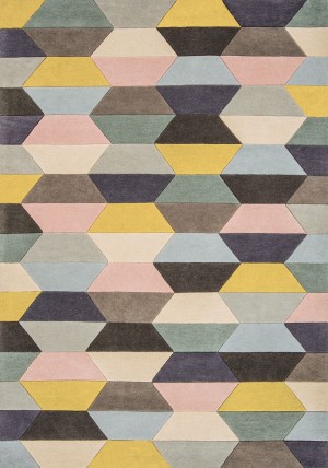 Funk Honeycomb Pastel Rug