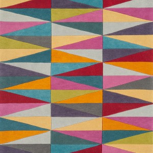 Funk Triangles Rug