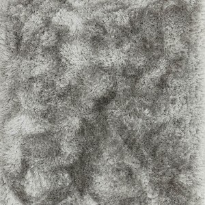Plush Silver Rug