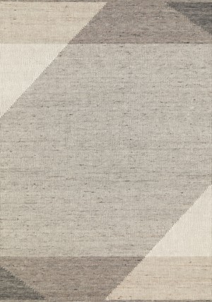 Edgy Grey Beige Rug