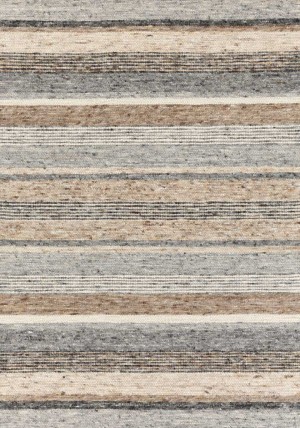 Firenze Stripe Grey Mix Rug