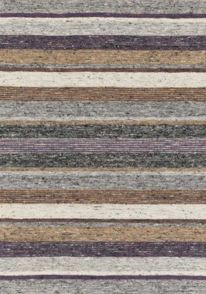 Firenze Stripe Brown Mix Rug