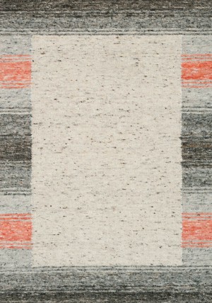 Graphic Edge Grey Rug