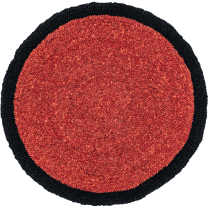 Mauritius Red Black Rug