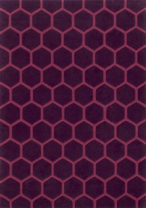 Loft Hexagons Purple