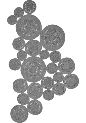 Alyssa Twist Silver Rug