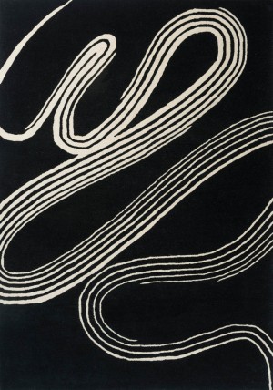Flow Caviar Rug