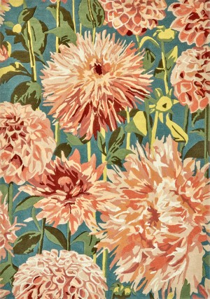 Coral Wilderness Rug