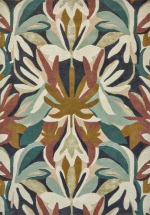 Positano Succulent Gold Rug