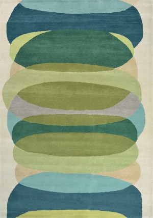 Elliptic Emerald Rug