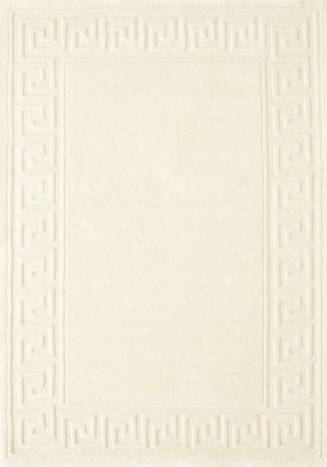 Classic Greek Key Ivory Rug