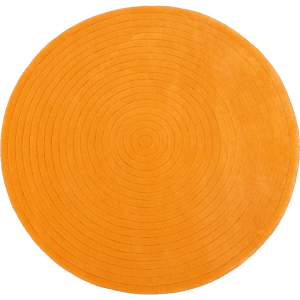 Harrare Orange Circle Rug