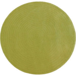 Harrare Green Circle Rug