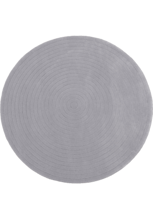 Harrare Grey Circle Rug