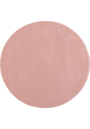 Harrare Pink Circle Rug