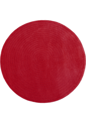 Harrare Red Circle Rug