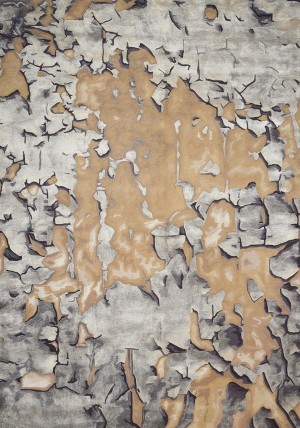 Prismatic Beige Silver Rug