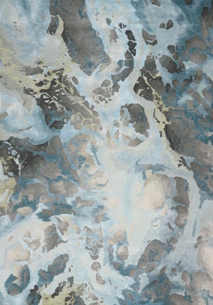 Prismatic Grey Slate Rug