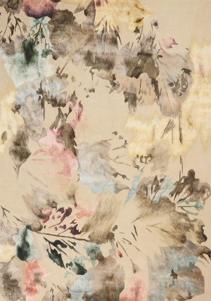 Prismatic Abstract Floral Rug