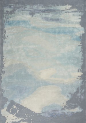 Prismatic Seafoam Silver Rug