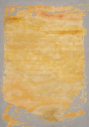 Prismatic Grey Gold Rug