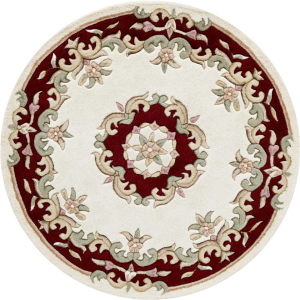 Royal Ivory Red Rug