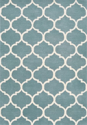 Albany Ogee Duck Egg Rug