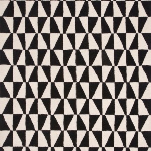 Monroe Black White Rug