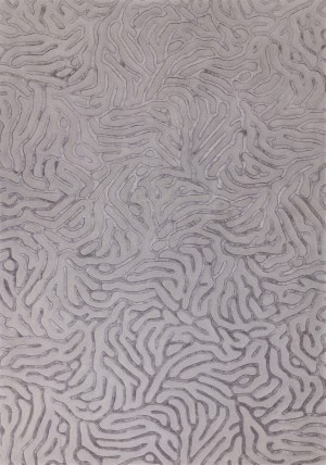 Coral Grey Rug