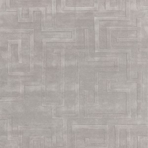 Maze Silver Rug