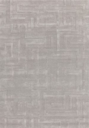 Maze Silver Rug