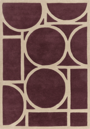 Metro Plum Rug