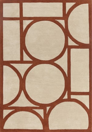 Metro Rust Rug