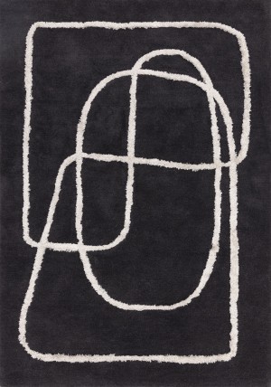 Infinity Charcoal Rug