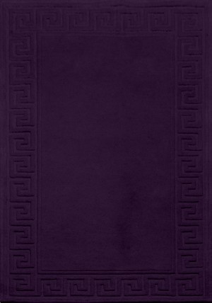 Vetrina Greek Key Purple Rug